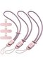 3 Pack Phone Strap with CellPhone Tether Tab, Phone Lanyard, CellPhone Wrist Strap with 2-Col