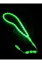 Glow-In-The-Dark Phosphorescent Barley Cut Cat's Eye Prayer Beads