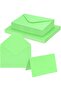 4 x 6 Blank Greeting Cards and Envelopes, 50Sets Half Fold Note Cards and Envelopes 250g Thi
