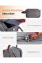 Toiletry Bag for Men, Wide Open Dopp Kit with Multiple Pockets, Wet Dry Separation Shaving Ba - 3
