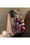 Samsung Galaxy A25 Compatible Spiderman Patterned Silicone Edge Hard Back Case Couple Phone Case - 3