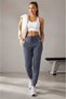 Women's Premium Three-Yarn Shardooned Cotton Sweatpants - 4