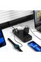سلك تمديد طاقة عالمي بـ 6 مخارج | لوحة تمديد كهربائية متينة مع منفذين USB ومنفذين Type-C |   متعدد الاستخدامات - 7