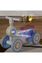 Balance Bike Toys for 1 Year Old Boy Gifts, 12-72 Month Toddler Balance Bike With Music Lighting, Toddler Best First Birthday Gift Children Walker No Pedal Infant 4 Wheels Bicycle (Blue-2) - 2