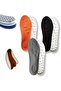 3 Pairs Massage Insoles, Memory Foam Shoe Inserts with Arch Support Cushioning, Shock Absorp