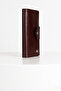 Lehix Genuine Leather Wallet with Compartments Brown - 4