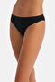 Black Modal Bonded Brazilian Panties - 5
