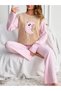 Patterned Women's Welsoft Plush Cotton Pajama Set - 5