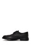 Men's Black Lace-Up Leather Casual Shoes Wm790011Dv - 3