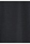 Relaxed Fit Polo Collar Plain Men's Anthracite Long Sleeve T-Shirt - 5