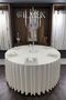 Stress-Free Round Tablecloth 280-300-320 cm Wide Seamless Wedding Event Organization Hotel Restaurant - 2