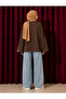 Women's Wide Sleeve Comfortable Long Modal Blouse - 2
