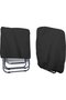 Garden Chair Covers - 2-Pack Lounge 110x71x34 cm Black Provides ideal protection for your furniture