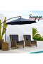 Replacement sunshade cover - Waterproof and UV resistant 3 meters - 3