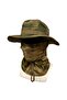 Men's camouflage wide-brim sun hat mesh beach/hunting style13.