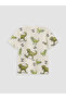 Lcw Kids Beige Crew Neck Printed Boys' T-Shirt 5-Pack - 3