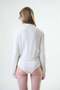 Montagne Cashmere Hair Knit Crop Turtleneck Sweater Cream - 6