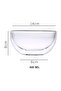 Double Wall Borosilicate Salad, Pasta, Matcha, Rice, Soup Bowl, Hot And Cold Serving Bowls Fruit Bowls Set of 2 500ML - 4