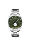Men's Silver Stainless Steel Watch, Seaweed Green Dial | Trnda45mm