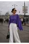 Etoile Drapeli Flowy Viscose Premium Textured Boat Neck Stylish Blouse\ Poncho\ Cape