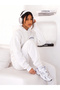 Unisex Men's and Women's Macklin Est2012 Printed Oversize 3 Thread Hooded Tracksuit Set