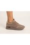 Genuine Leather Lace-Up Sneaker Sports Women's Shoes