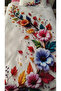 Summer Garden 5D Digital Printed 100% Cotton Single Duvet Cover Set (4 Pieces) - 3