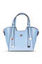 Burkley Mirelle Powder Blue Pu Leather Women's Hand and Shoulder Bag - 2