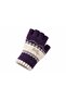 Luxury Angora Knitwear Cut Finger Women's Gloves - 2