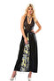 Concepta Black Lace Satin Nightgown - 086 - (00350) Size S/M