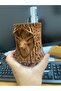 Decorative Pen Holder with Deer & Fish Figures – 11 cm