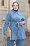 Deniz Classic Denim Suit Light Blue 6167 - 2