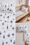 100% Cotton Blue Duck Patterned Baby Elastic Sheet Set - 2 Pillowcases 60X120 / 70X120 / 70X110 Mother's Side - Park Bedding - 3