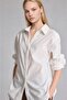 100% Cotton Regular Fit Long Sleeve Shirt - Off-White - 2