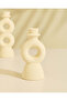 Sienna White Plain Candle Holder