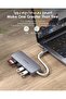 محول USB C مع 3 منافذ USB 3.0 وقارئ بطاقات SD/Micro SD متوافق مع أجهزة MacBook Pro 2025-2016 وماك الجديد - 3