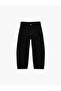 Barrel Jean Trousers with Pockets, Loose Fit, Cotton - 5