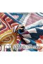 MSGKV Boho Throw Blanket 100% Cotton Blankets for Bed Couch 60'x80', Soft Fall Mexican Blanket Trave - 3