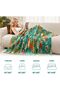 MSGKV Boho Throw Blanket 100% Cotton Blankets for Bed Couch 60'x80', Soft Fall Mexican Blanket Trave - 6