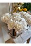 Artificial 1St Quality 5 Branch Wet Rose Bunch - 3