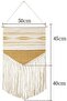Woven Wall Tapestry - Handmade Macrame Wall Hanging for Boho Decor, Perfect for Living Room and Nurs - 4