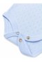 H&C 3-Pack 100% Cotton Patterned Jacquard Sleeveless Baby Bodysuit - 7