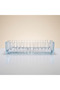 Crystal Decor Baton Glass Presentation Bowl - Cookie Presentation Bowl - 4