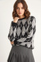 Women's Baklava Black Sweater - 6
