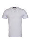 Oscar Banks Black 100% Cotton Crew Neck Short Sleeve Embroidered Basic T-Shirt - 2