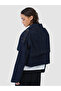 Women Aussie Denim Cropped Trench Coat - 2