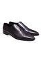 Black Color Lace-Up Genuine Leather Men's Shoes