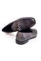 Gray Color Laceless Genuine Leather Men's Shoes - 2