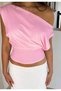Ultra Soft Premium Fabric Waist-Fitting Stretchy Crop Top Blouse G9411 - 3