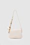 Aria Scarf Detailed Shoulder Bag Cream